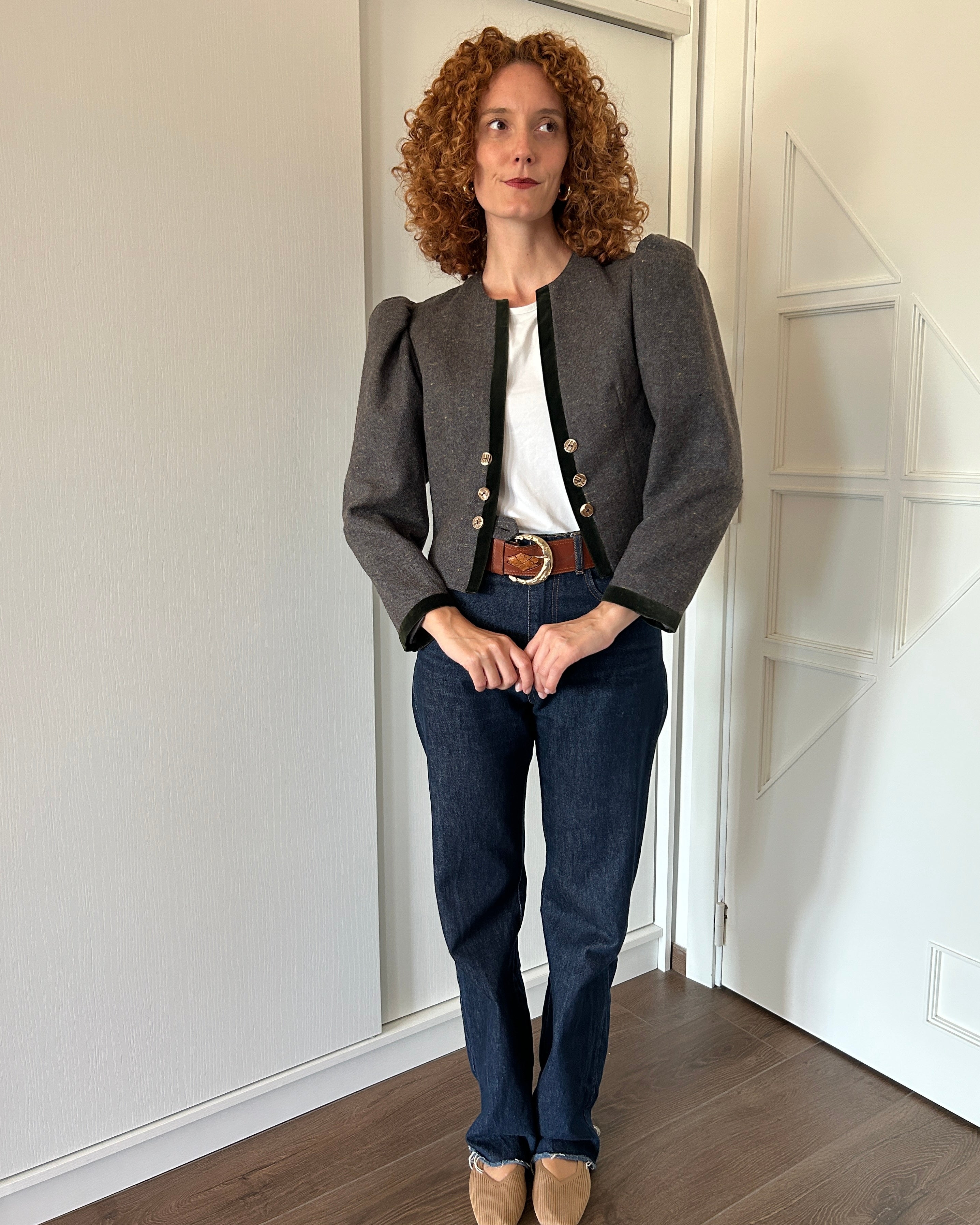 Blazer tirolese grigio